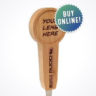 Engraved Lollipop Wooden Tap Handles