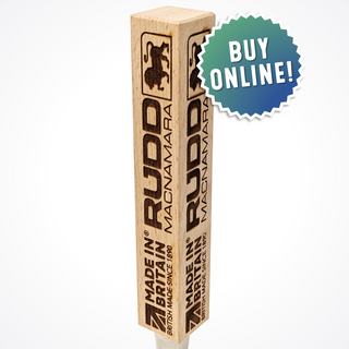 Engraved Rectangular Wooden Tap Handles