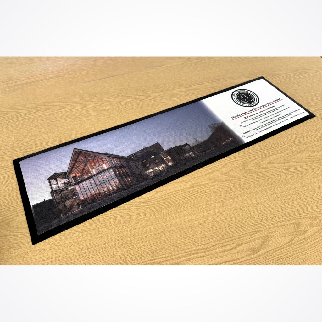 Printed Bar Mats and Bar Runners