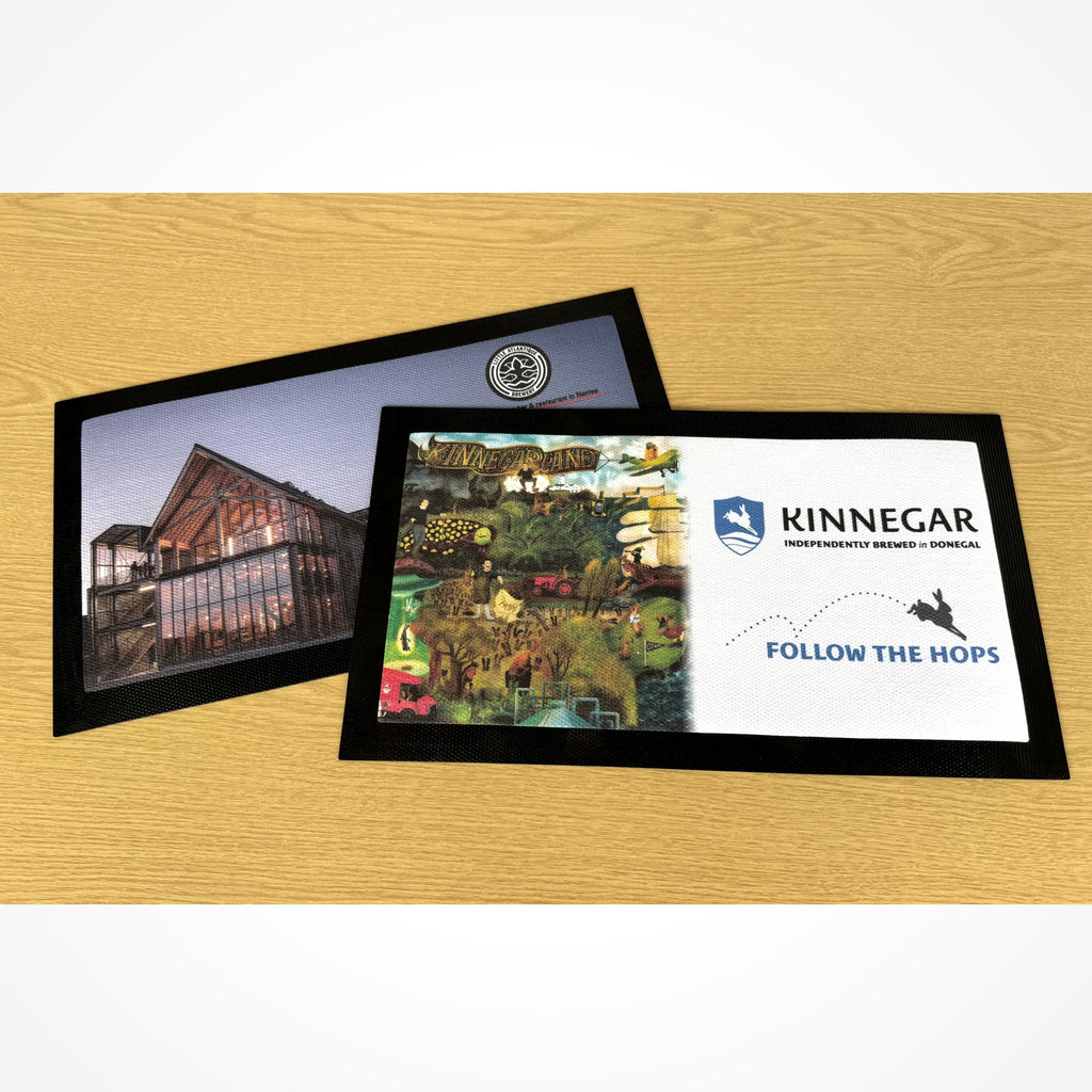 Printed Bar Mats and Bar Runners