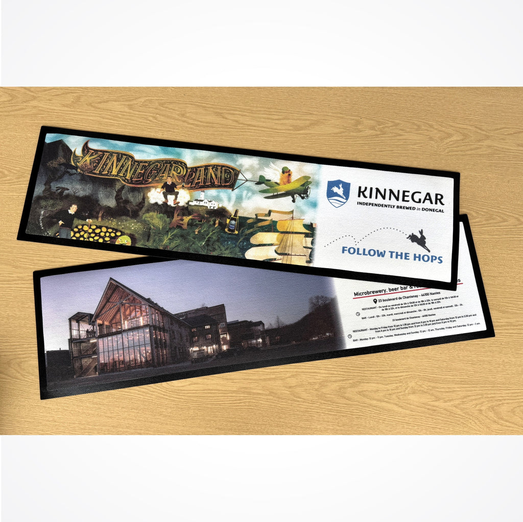Printed Bar Mats and Bar Runners